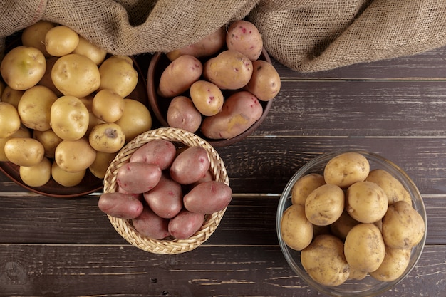 Fresh potatoes