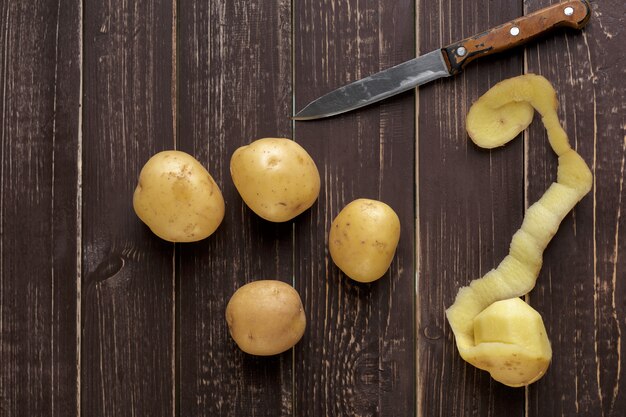 Foto patate fresche