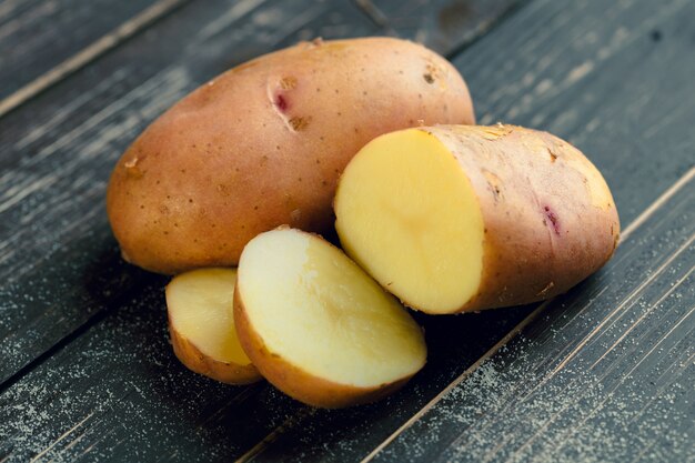 Fresh potatoes