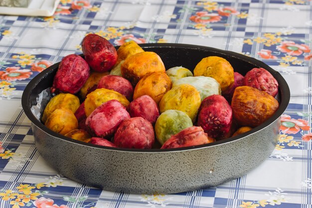 Fresh prickly pears