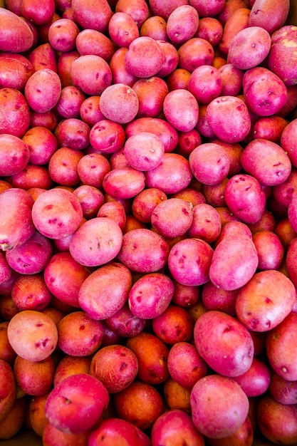 Fresh produce at the Farmers Market in early Summer.