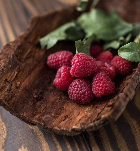 Fresh raspberries. Fresh raspberry