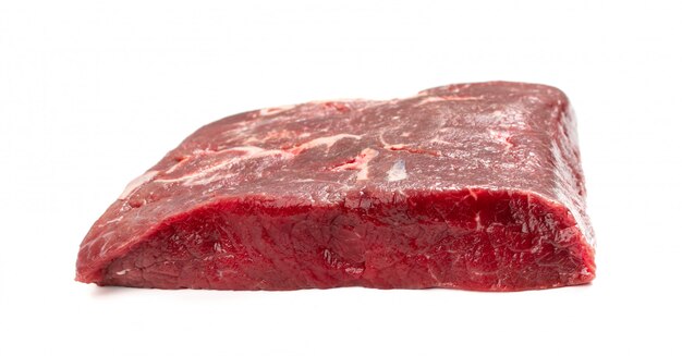 Fresh raw beef steak 