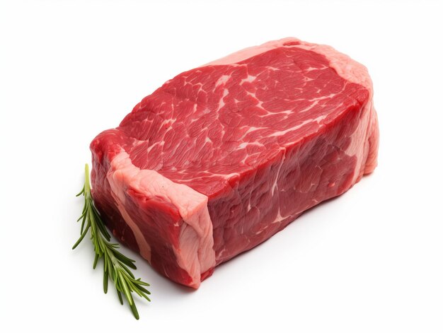 Photo fresh raw beef steak