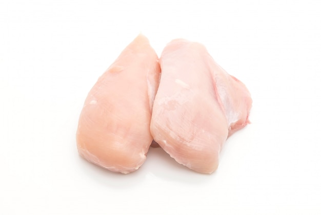 fresh raw chicken breast fillet