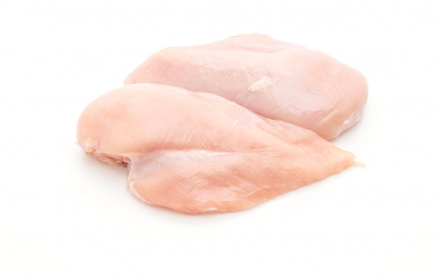 fresh raw chicken breast fillet