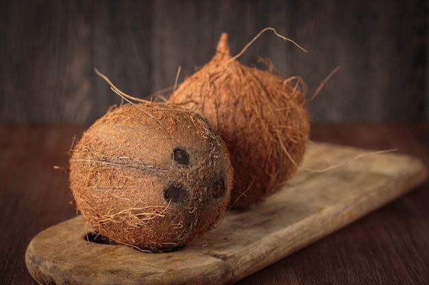 Fresh raw coconut