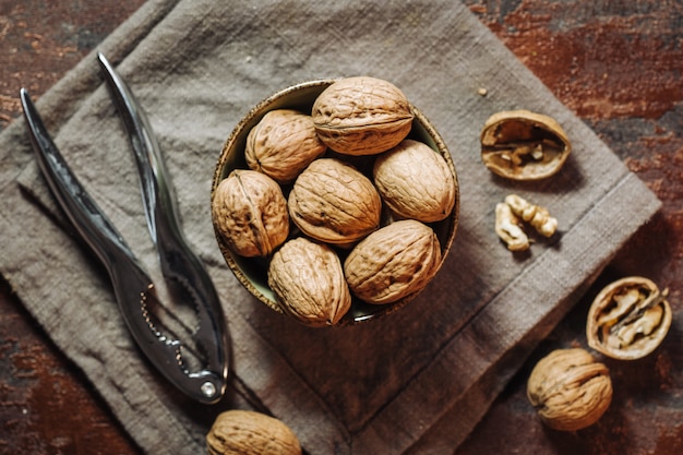 Fresh raw walnuts