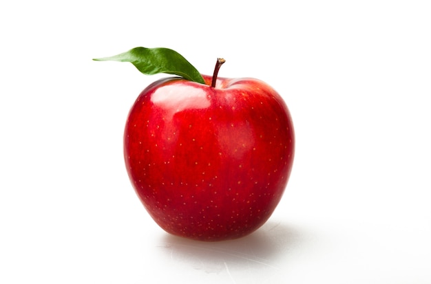 Fresh red apple