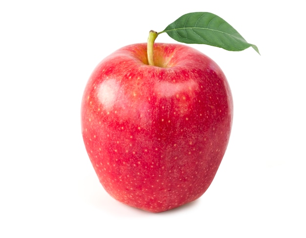 Fresh red apple