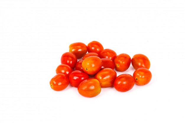 Fresh red cherry tomatoes