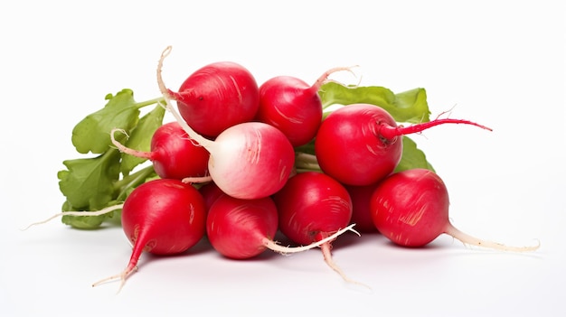 Fresh red radish