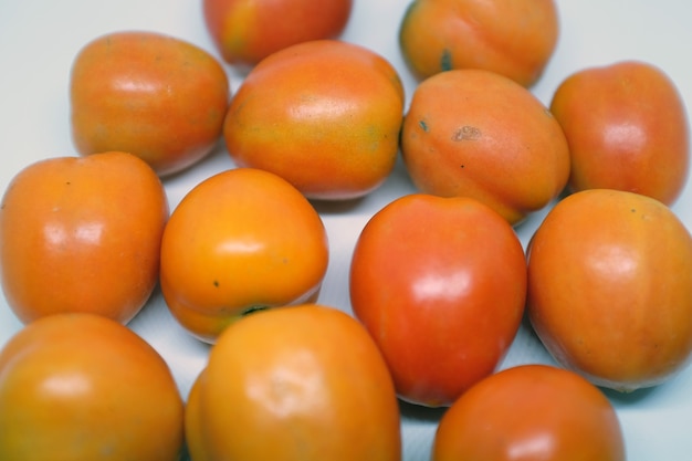 Foto pomodori rossi freschi ricchi di vitamine