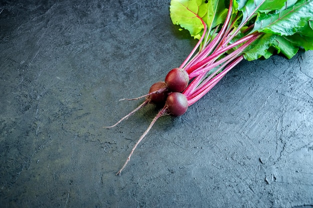 Fresh Ripe Beet. Organic Food.