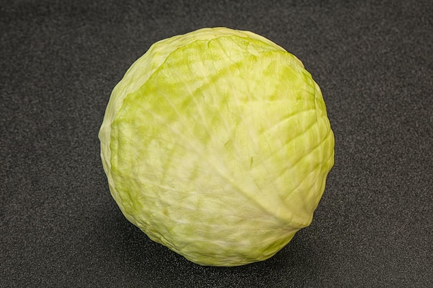 Fresh ripe cabbage ready for cooking