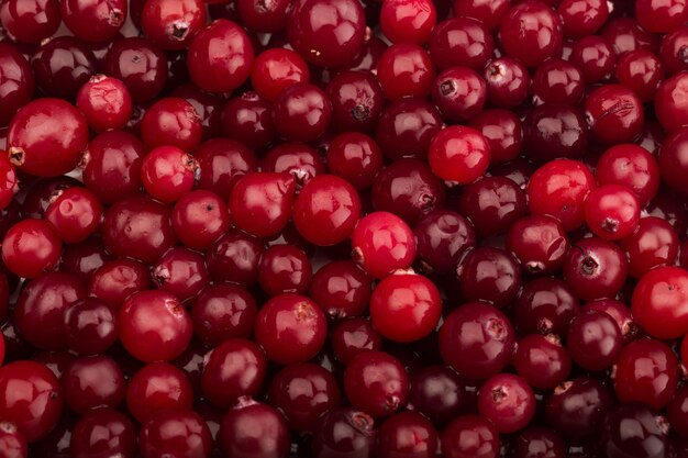 Fresh ripe cherries texture for background