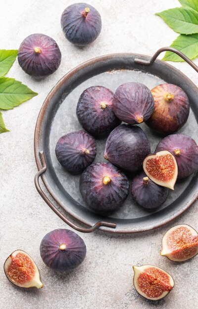 Fresh ripe figs