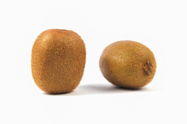 Fresh ripe kiwi fruits closeup