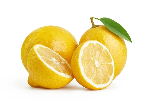 Fresh ripe lemons