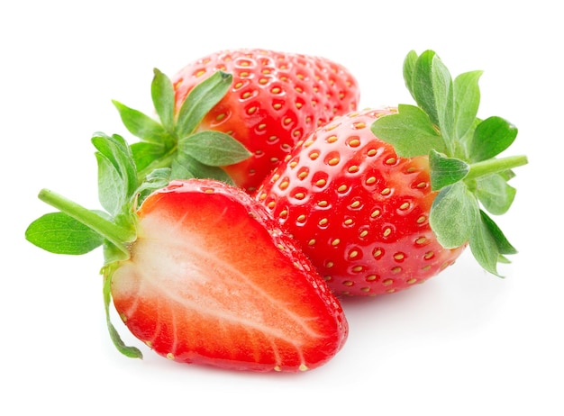 Fresh ripe strawberries