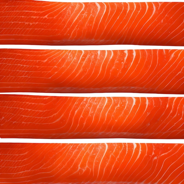 Fresh salmon fillet texture generative art by AI