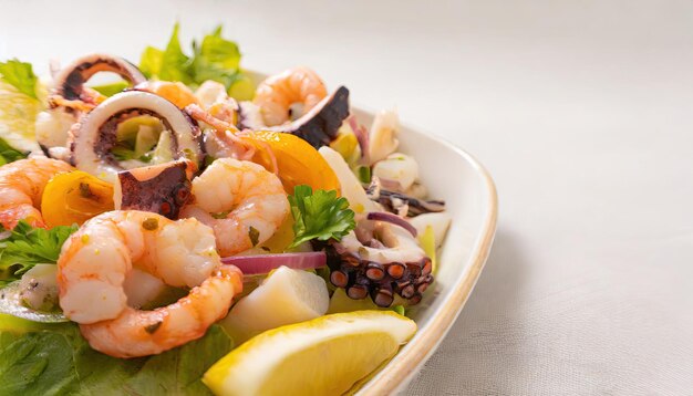 Fresh Seafood Salad Elegance