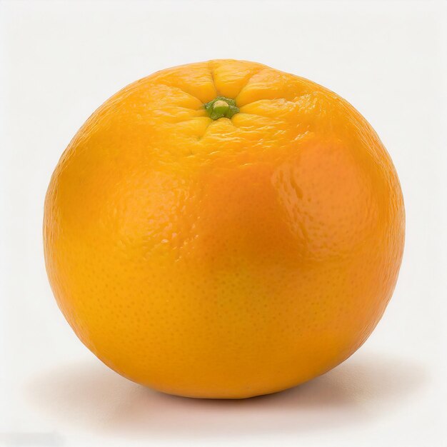 Fresh Sliced and Orange juicy ripe on white background
