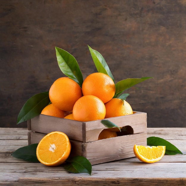 Fresh Sliced and Orange juicy ripe on white background