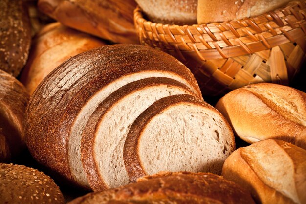 Fresh and soft tasty bread