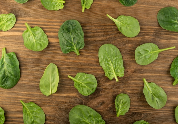 Fresh Spinach Leaves