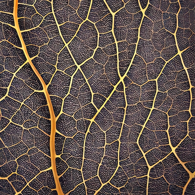 Photo fresh spring foliage in tropical leaf macro shot