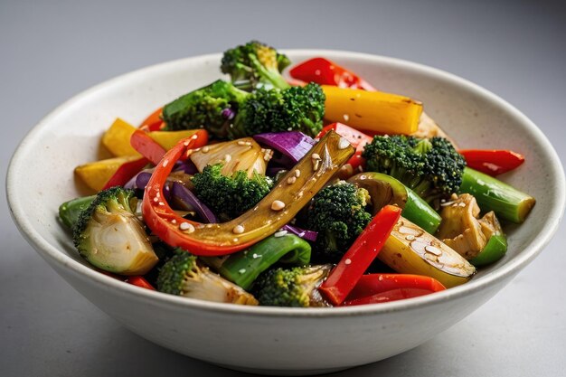 Fresh StirFried Vegetable Dish