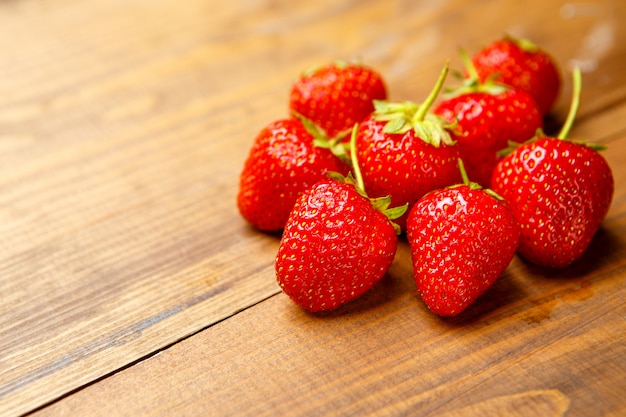 Fresh strawberries