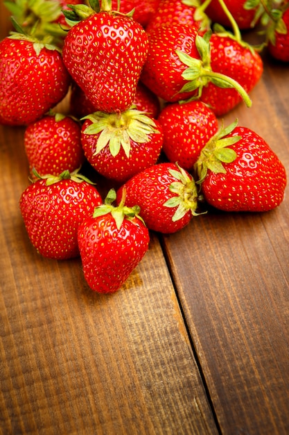 Fresh strawberries