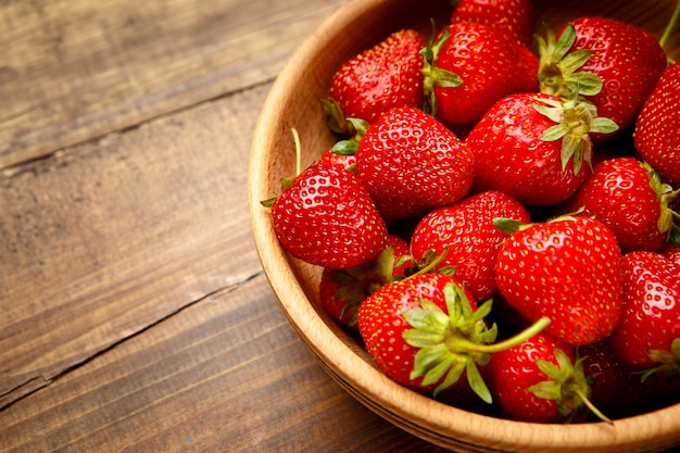 Fresh strawberries