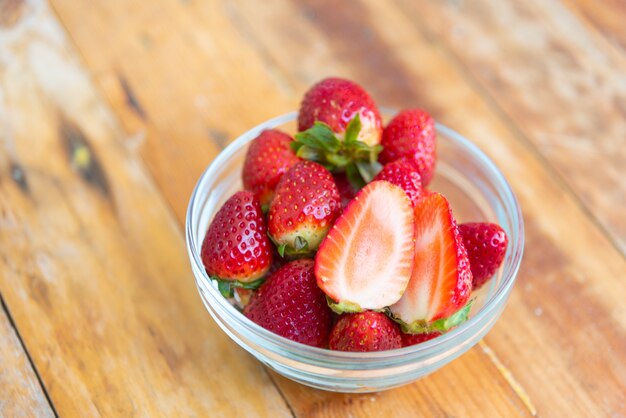 Fresh strawberry, health fruit