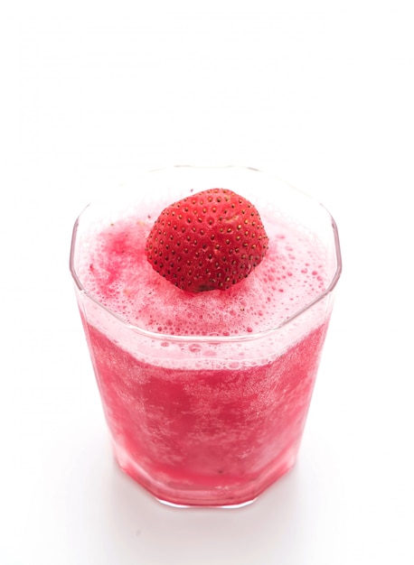 fresh strawberry smoothie 