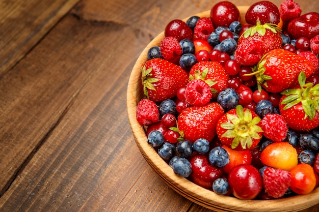 Fresh summer berries