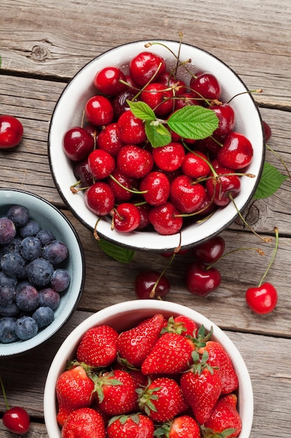 Fresh summer berries