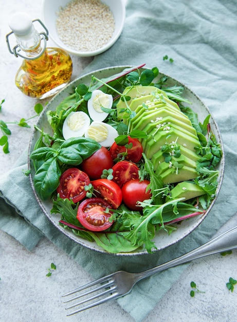 Fresh summer salad