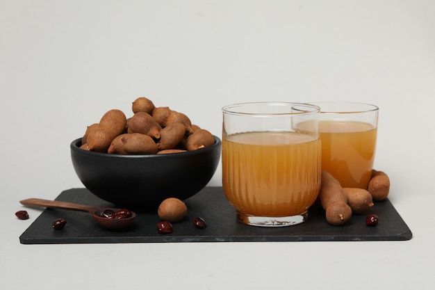 Fresh sweet drink tamarind juice tasty drink for refreshing