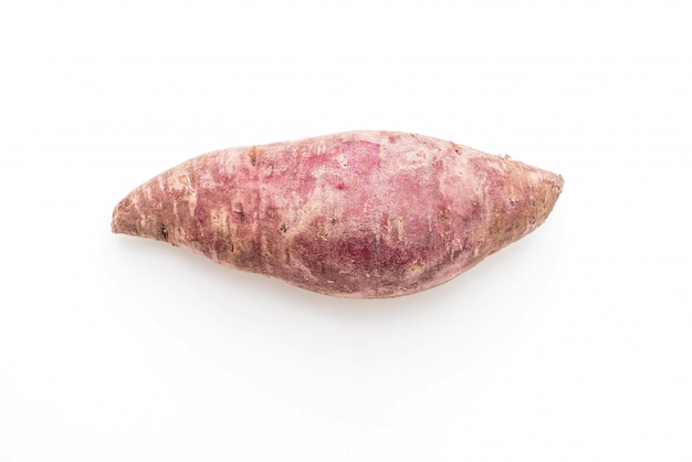 fresh sweet potato isolated