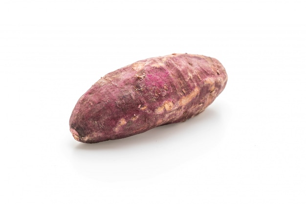 fresh sweet potato isolated