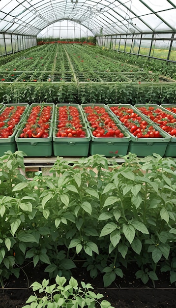 Fresh tomatoes picked from the bush