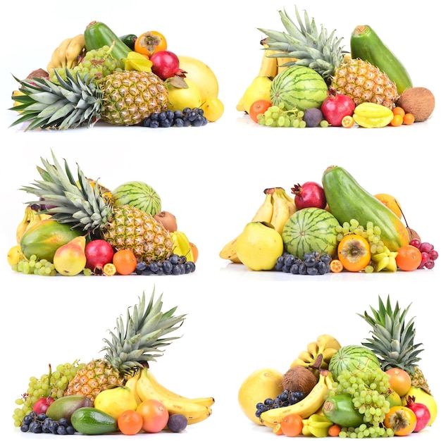 Fresh tropic fruit