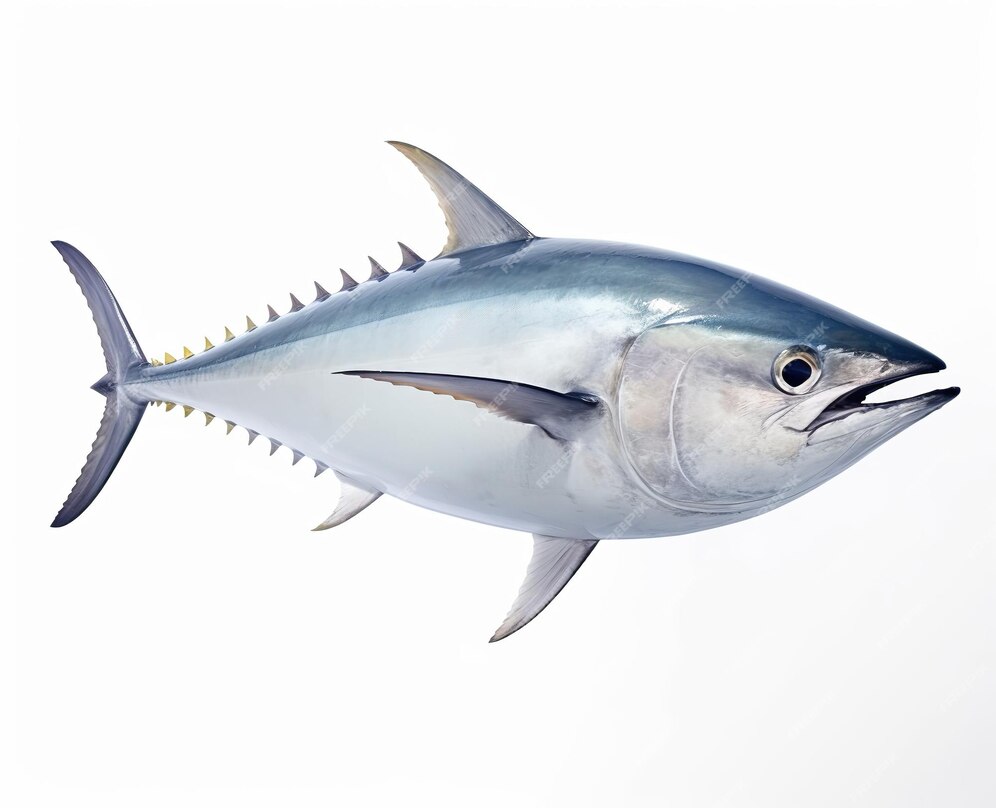 Premium AI Image | Fresh tuna fish isolated
