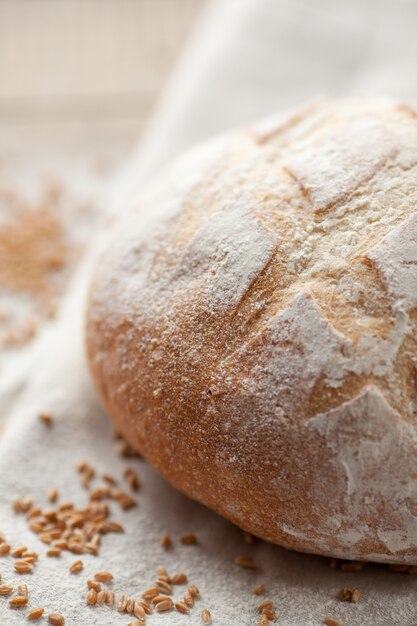 Fresh unleavened bread.