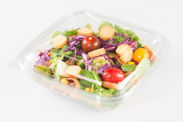 Fresh vegetable Takeaway salad