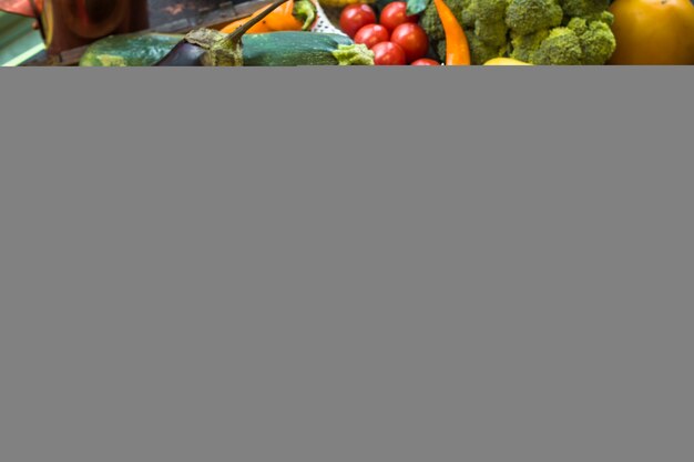 Photo fresh vegetables in assortment.