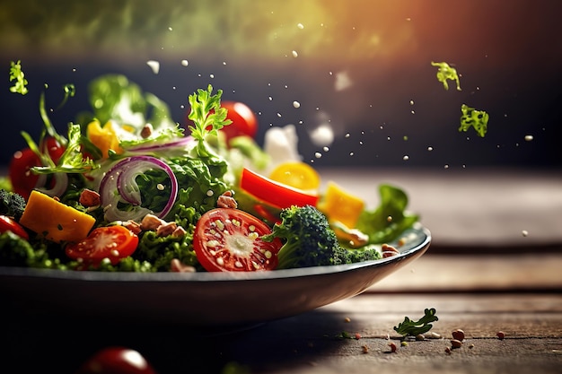 Fresh vegetables in a bowl